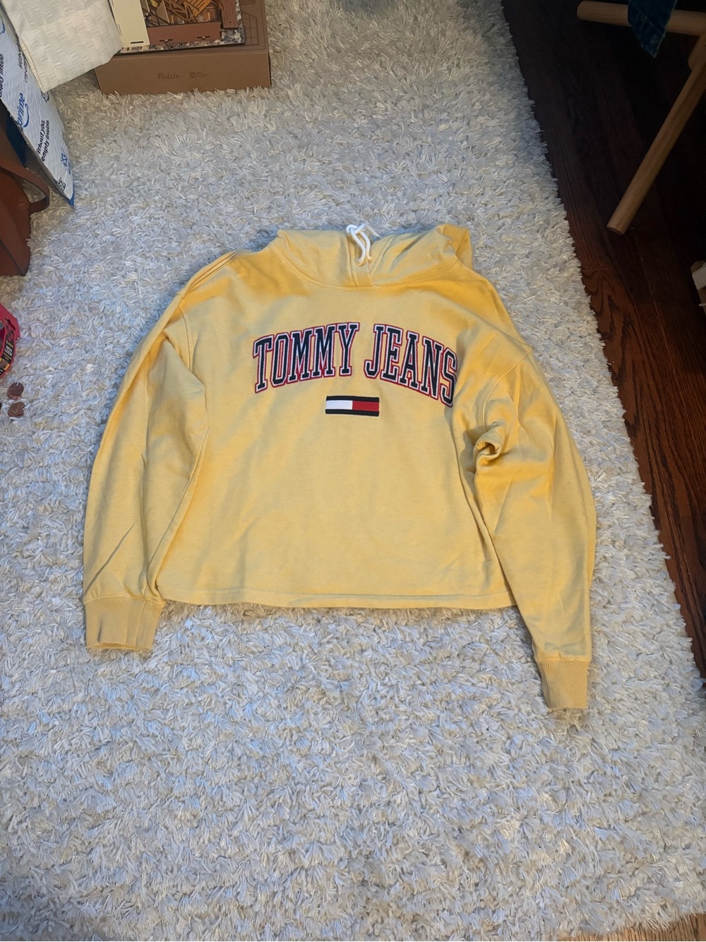 Tommy Hilfiger Yellow Tommy Jeans Pullover Sweatshirt